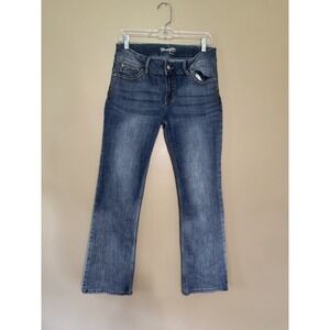Wrangler Q-Baby Women Bootcut Blue Jeans 1007MWZDW Size 9/10x32